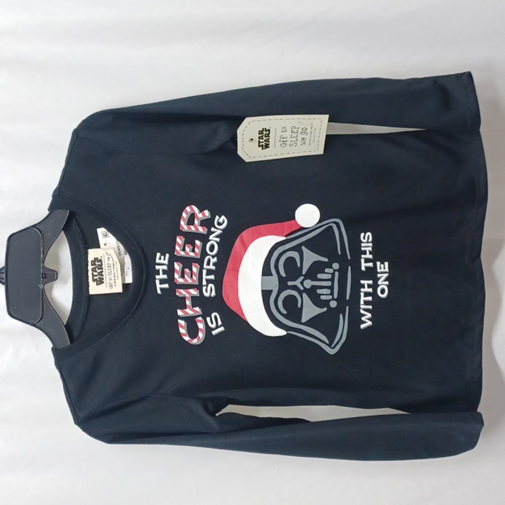 Munki Munki Matching Kids Star Wars Holiday Traditions Pajama Set - Picture 3 of 7
